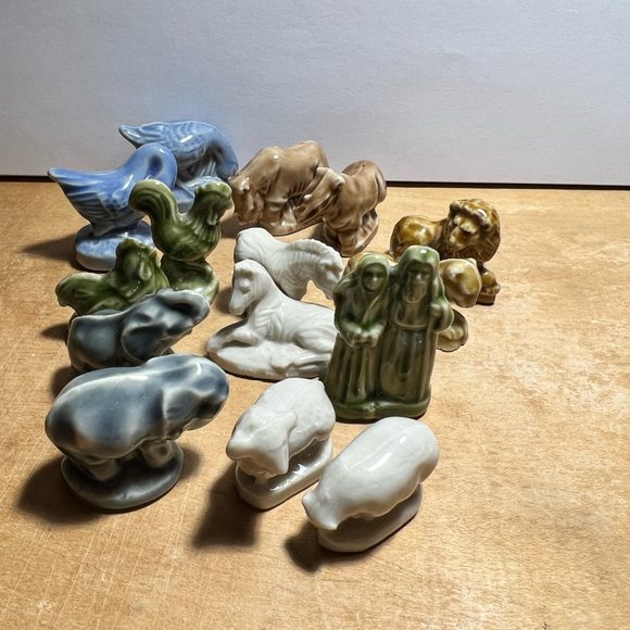 Wade England, Red Rose Tea figurines: Noah's Ark Series 5 - Complete - Picture 4 of 5